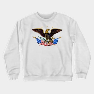 Vintage Patriotic American Eagle Crewneck Sweatshirt